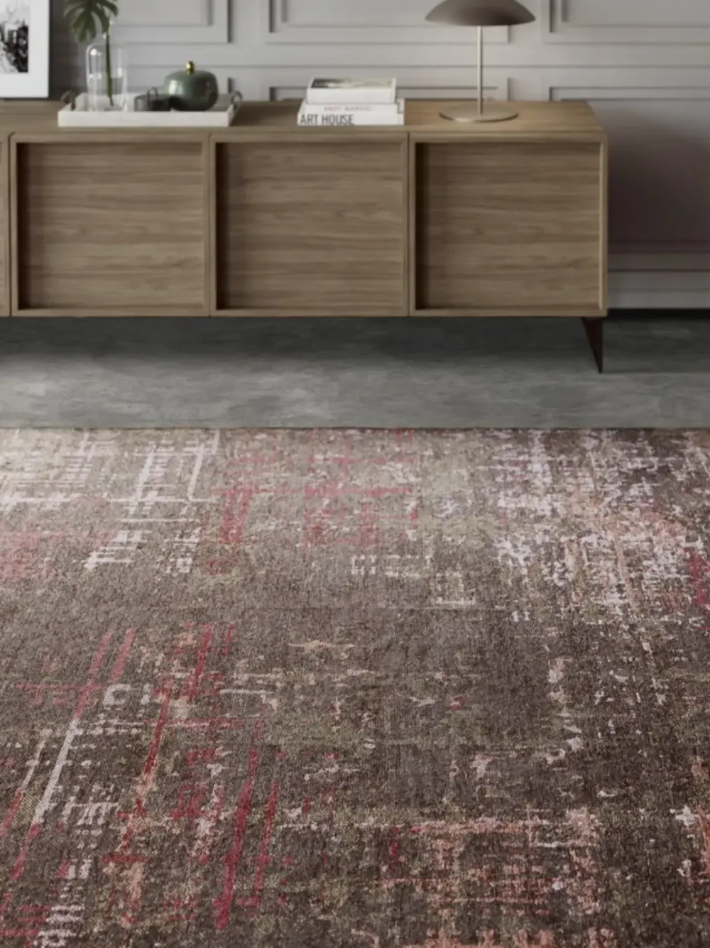 Clearance Tappeto Moderno rettangolare modello Fantasia con forte sconto Tappeti