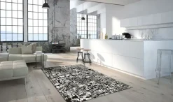 New Tappeto Moderno rettangolare  modello Genova con forte sconto Tappeti