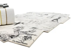 Mogg Tappeto Moderno sagomato modello Appunti a prezzi convenienti- Tappeti