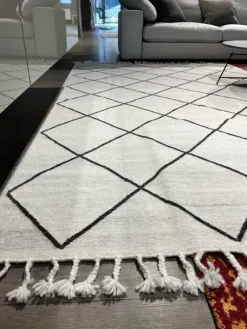 Tappeto rettangolare  moderno Bereber a prezzo Outlet^Artigianale Hot