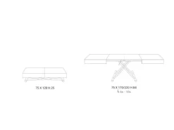 Ozzio Tavolino Box della marca a prezzi outlet - 30%- Tavolini