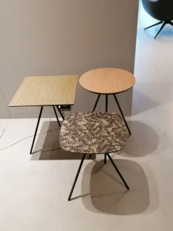 Tavolino modello Kaos-tris in OFFERTA OUTLET^Cava Divani Online