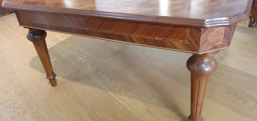 Best Tavolino classico Quadrato con intarsio diamante di a prezzo scontato Tavolini