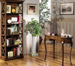 Tavolino classico Scrittoio sagomato in radica in promo-sconto del 40% di a prezzo ribassato^Artigianale Discount