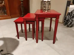 Sale Tavolino classico Tris tavolini di a prezzo scontato Tavolini