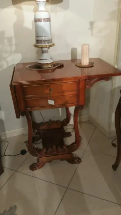 Discount Tavolino modello Tavolino servant stile inglese apribile in OFFERTA OUTLET Tavolini