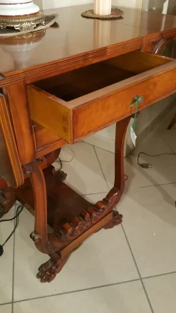 Discount Tavolino modello Tavolino servant stile inglese apribile in OFFERTA OUTLET Tavolini