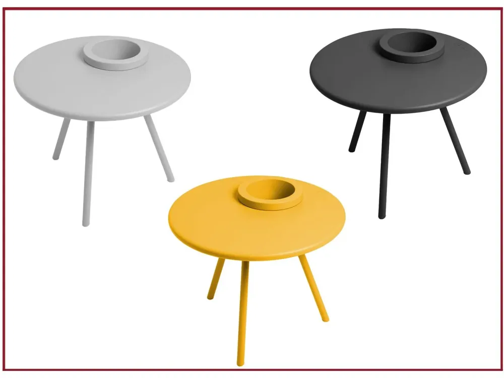 Sale Tavolino design Bakkes di . Prezzi imbattibili! Tavolini