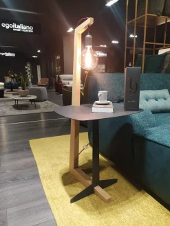 Egoitaliano Tavolino design Pinocchio naturale di a prezzo ribassato- Tavolini