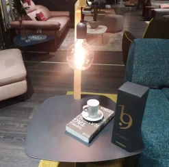 Egoitaliano Tavolino design Pinocchio naturale di a prezzo ribassato- Tavolini