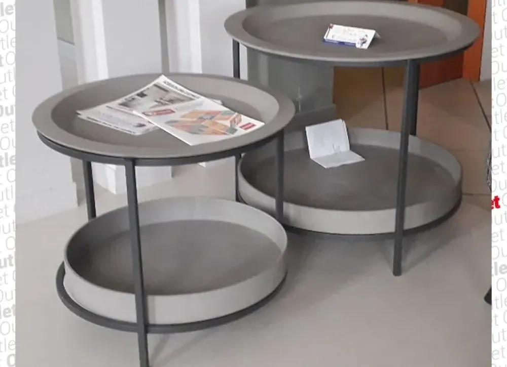 Dialma Brown Tavolino design Sleet di a prezzo ribassato- Tavolini