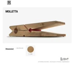 Tavolino design Tavolino la mollettina di a prezzo ribassato^Riva 1920 Sale