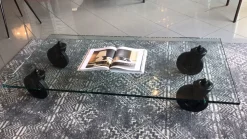 Tavolino design Tavolino con ruote di a prezzo scontato^Fontana Arte