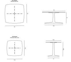 Online Tavolino modello Mac big e mac small in OFFERTA OUTLET Tavolini