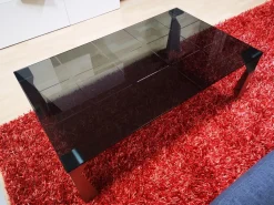 Sale Tavolino Foix in vetro in Offerta Outlet Tavolini