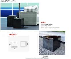 Tavolino modello In out 41 in OFFERTA OUTLET Tavolini