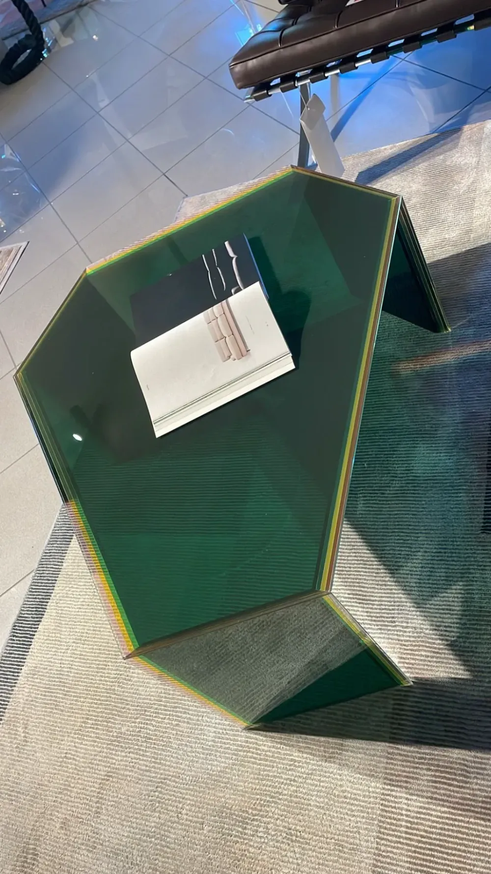 Tavolino modello Bisel in OFFERTA OUTLET^Glas Italia