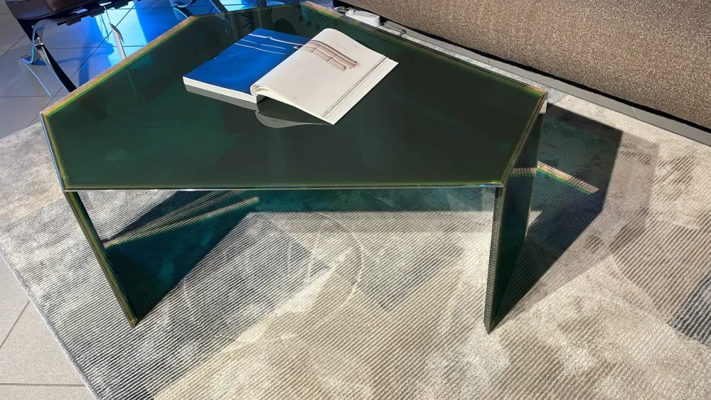 Tavolino modello Bisel in OFFERTA OUTLET^Glas Italia