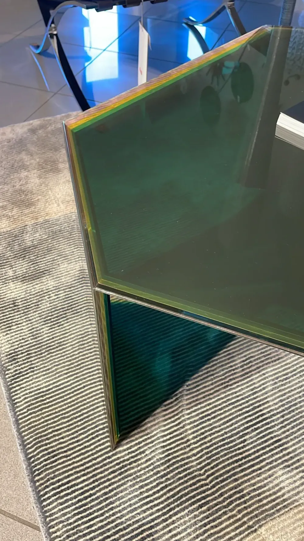 Tavolino modello Bisel in OFFERTA OUTLET^Glas Italia