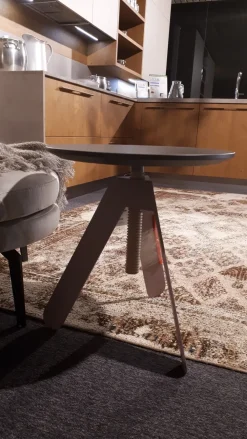 Sale Tavolino in laccato opaco Basalto casa in Offerta Outlet Tavolini