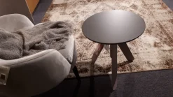 Sale Tavolino in laccato opaco Basalto casa in Offerta Outlet Tavolini