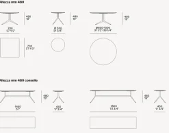 Poliform Tavolino in stile design modello Mondrian di a prezzi imbattibili- Tavolini