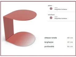 Tavolino in stile design modello Merian di a prezzi imbattibili Tavolini