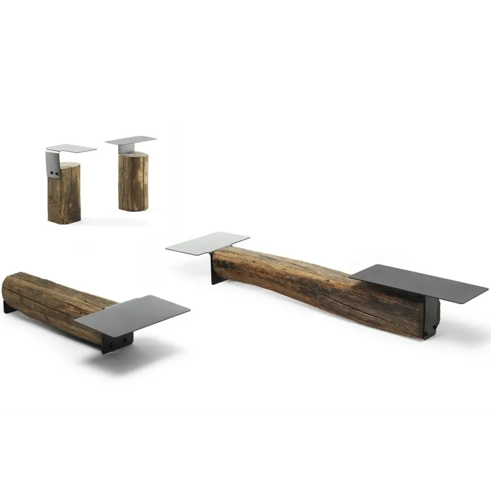 Mogg Tavolino in stile design modello Beam di a prezzi imbattibili- Tavolini