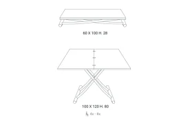 Tavolino in stile design modello Fast di a prezzi imbattibili^Easyline Best