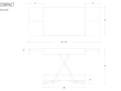 Online Tavolino in stile moderno modello Compact di con sconti imperdibili Tavolini