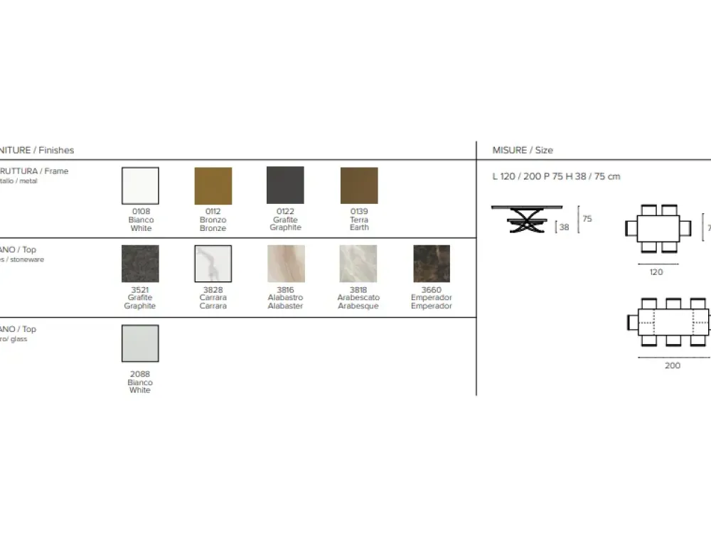 Tavolino in stile moderno modello Dione plus di con sconti imperdibili^Target Point Clearance