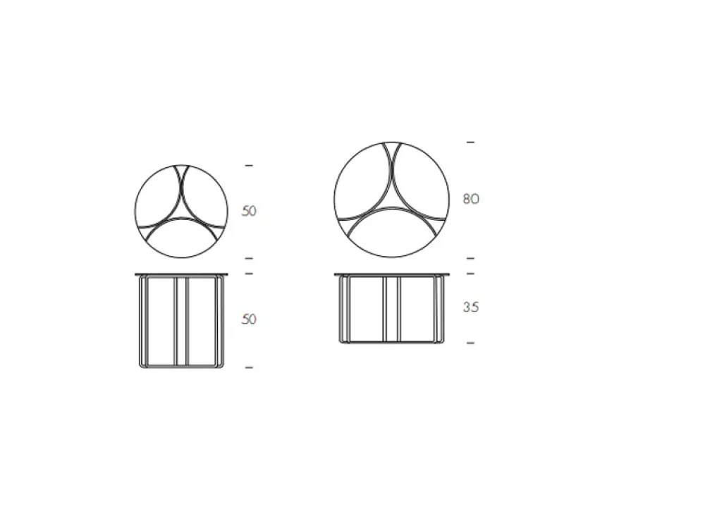 Tavolino Jazz della marca in offerta^Tonin Casa