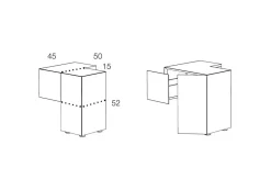 Minotti Italia Tavolino modello Formosa di a prezzo ribassato- Tavolini