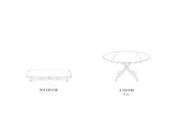 New Tavolino modello Globe di a prezzo scontato Tavolini