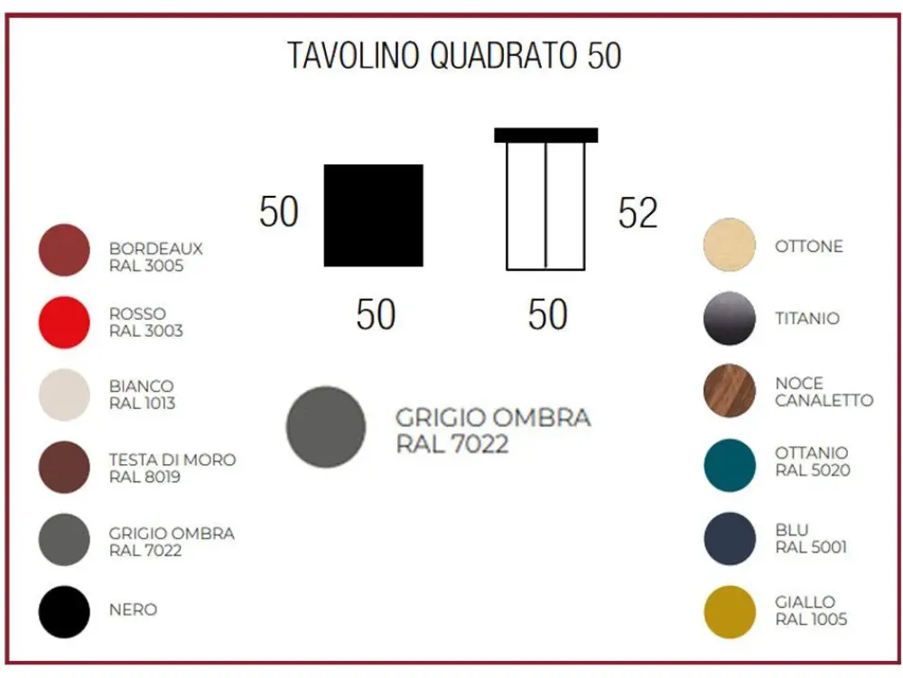 Egoitaliano Tavolino modello Selfy di a prezzo scontato- Tavolini