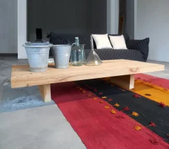 Hot Tavolino modello Tavolini da salotto in legno cedro massello di a prezzo scontato Tavolini