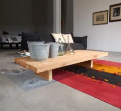 Hot Tavolino modello Tavolini da salotto in legno cedro massello di a prezzo scontato Tavolini