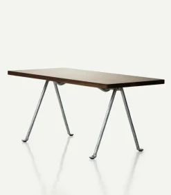 Outlet Tavolino modello Tavolino officina 120x45 h 40 noce di a prezzo scontato Tavolini