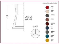 Egoitaliano Tavolino modello Uranus di a prezzo scontato- Tavolini