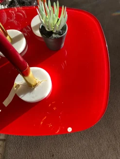 Tavolino moderno Coffee table crystal di a prezzo ribassato^Maconi New