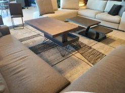 Tavolino moderno Ray corten di a prezzo scontato Tavolini