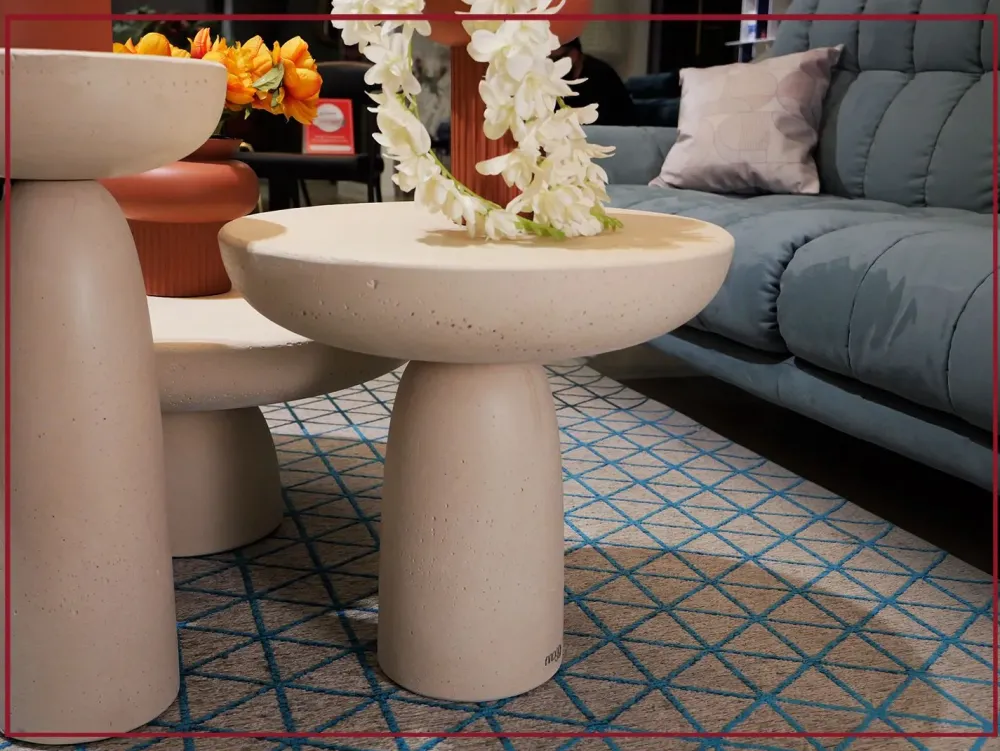 Mogg Tavolino Olo cemento della firma in offerta - 25%- Tavolini