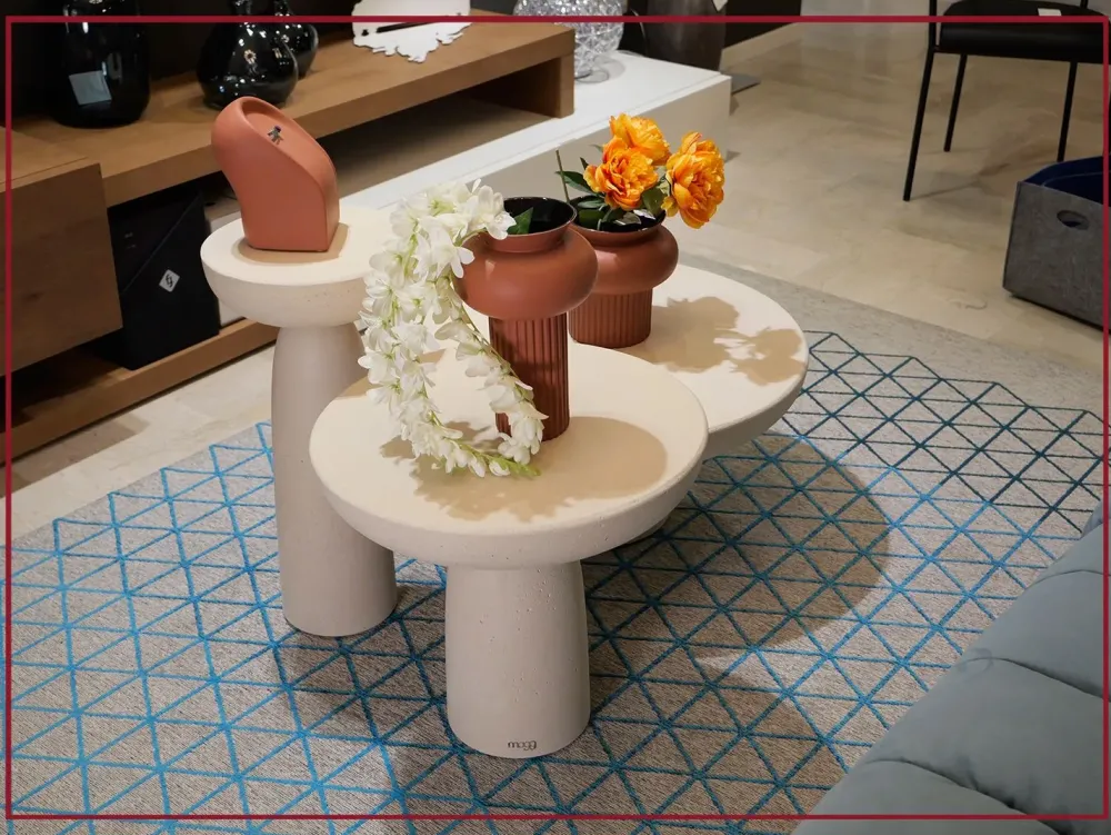 Mogg Tavolino Olo cemento della firma in offerta - 25%- Tavolini