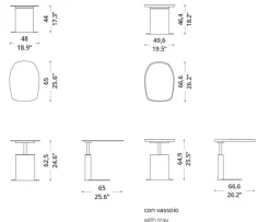 Tavolino modello Zoom in OFFERTA OUTLET^Ozzio Online