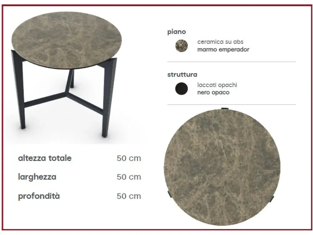 New Tavolino Symbol a prezzo riservato Tavolini