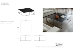 Tavolino Tavolino irony del brand con forte sconto - 26%^ZR Sale