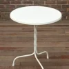 Clearance Tavolino Tavolino vigna bianco diam.60 dell'azienda a prezzi outlet - 56% Tavolini