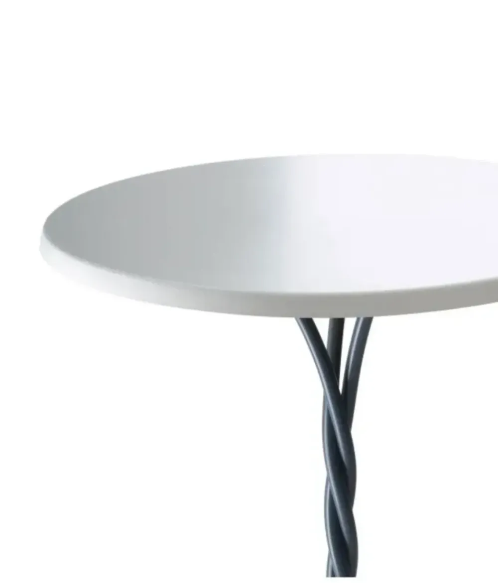 Clearance Tavolino Tavolino vigna bianco diam.60 dell'azienda a prezzi outlet - 56% Tavolini