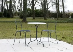 Clearance Tavolino Tavolino vigna bianco diam.60 dell'azienda a prezzi outlet - 56% Tavolini