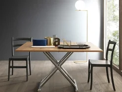 Online Tavolino trasformabile in tavolo in legno Universe in Offerta Outlet Tavoli